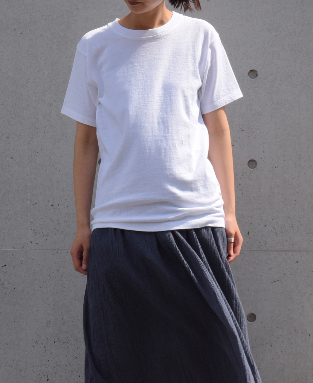 Rumiページ RED CARD - Rhythm ストレッチ スリムテーパード デニムパンツ