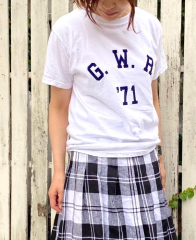 Goodwear 〜"GWR71 21" CREW-NECK S/SL  PRINT T-SHIRT…