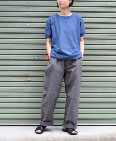 Goodwear × ARMEN 〜 ”PRUSSIAN BLUE" CREW NECK S/SL …