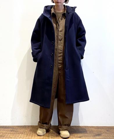 HTS 〜HEAVY WEIGHT WOOL TWILL HOODED COAT〜