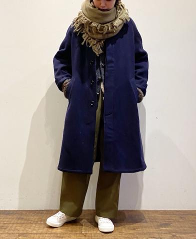 HTS 〜HEAVY WEIGHT WOOL TWILL BALMACAAN COAT LENGTH…