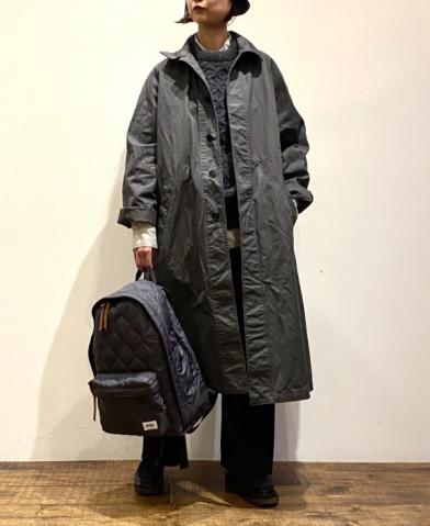 HTS 〜HEAVY WEIGHT COTTON TWILL OVERDYE BALMACAAN C…