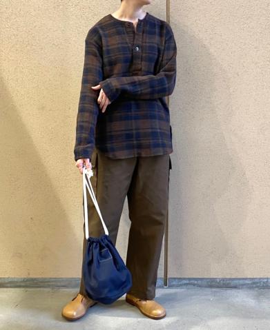 HTS ”COTTON WAFFLE BLOCK CHECK SHIRT ＆ ￥MEDIUM WE…