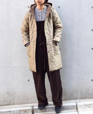 ARMEN 〜PLAIN HEAT QUILT REVERSIBLE HOODED COAT〜