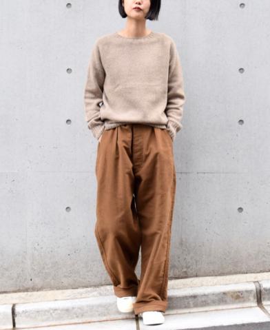 Modele Particulier ARMEN 〜CREW NECK SADDLE SHOULDE…