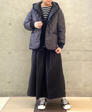 ARMEN〜 POLY×POLY HEAT QUILT OVERSIZED HOODED JACKE…