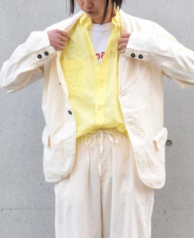 Vas-y Lentement 〜 60’S ORGANIC CAMBRIC SIDE VENTS …