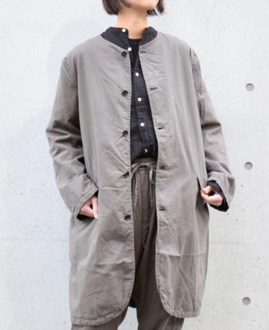 Vas-y Lentement 〜 60’S ORGANIC CAMBRIC NO COLLAR L…