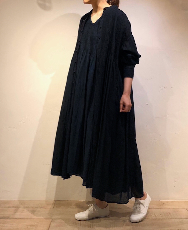 mdison de soil /ORGANIC STRIPE ワンピース maison de soil - ORGANIC