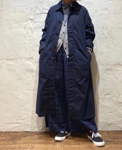 HTS 〜COTTON TWILL BALMACAAN COAT WITH BELT〜