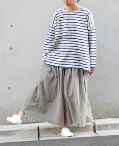 SOIL "COTTON SILK PLAIN GATHERED CULOTTES" & ARMEN…