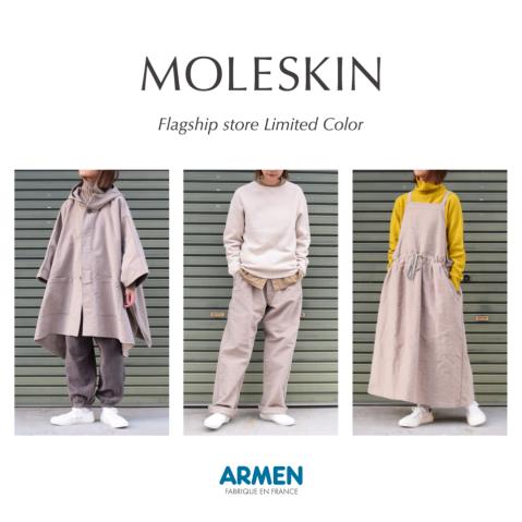 『ARMEN - MOLESKIN』 Flagship store Limited Color