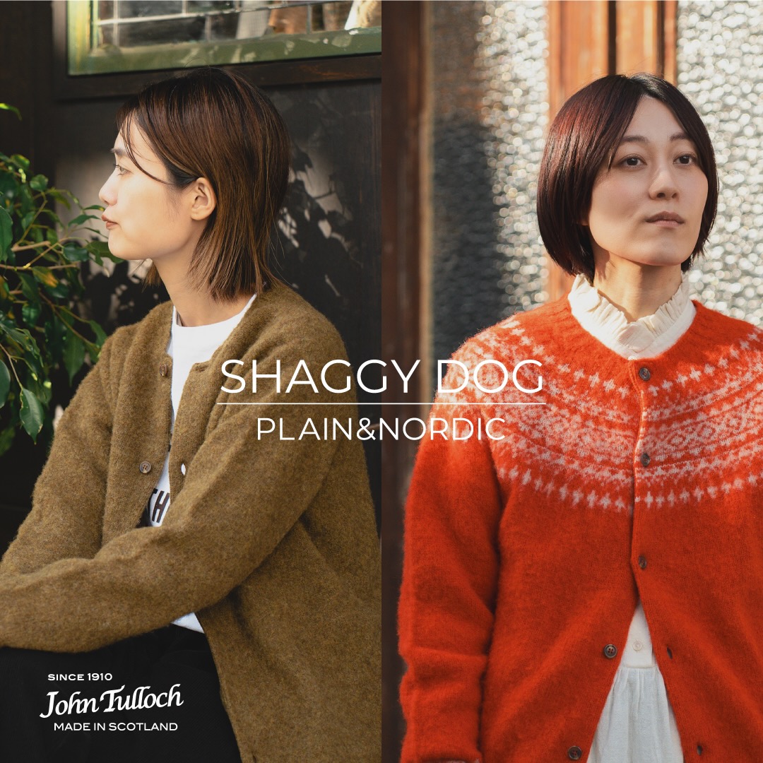 John Tulloch 100%ウール シェットランドセーター ピンク