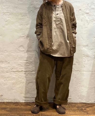 ARMEN & HTS 〜W-GAUZE SHIRT & COTTON TWILL SHIRT 〜