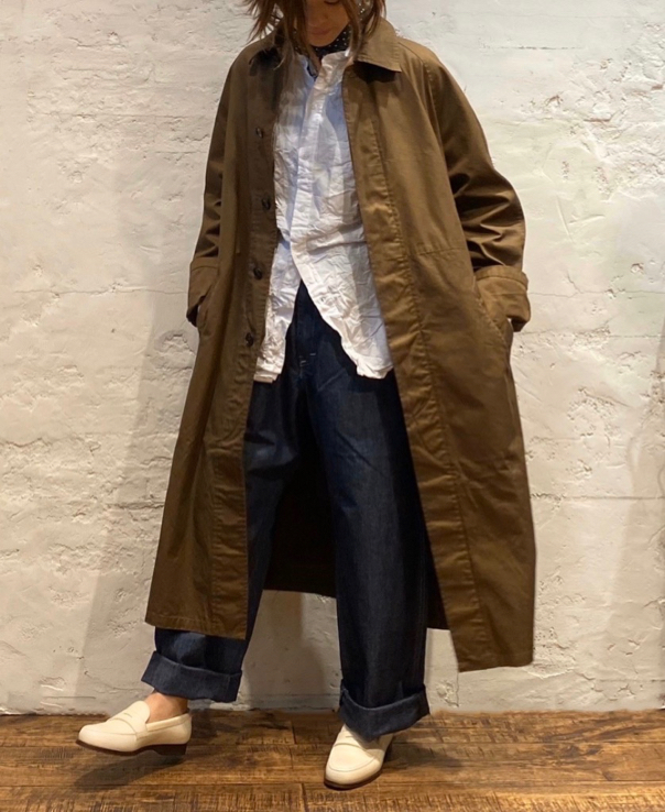 HTS 〜COTTON BALMACAAN COAT LONG LENGTH 〜,Narumi Trading