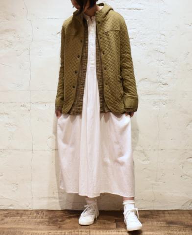 ARMEN 〜COTTON QUILT HOODED JACKET〜