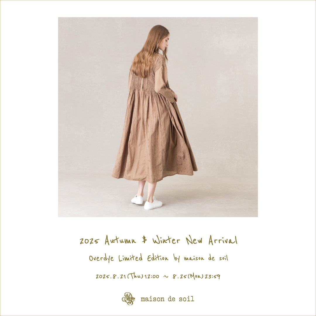 2025年AW メゾンドソイル　ツイルコットンカディ　カシュクールⅠ 2025年AW メゾンドソイル ツイルコットンカディ カシュクールⅠ - メルカリ