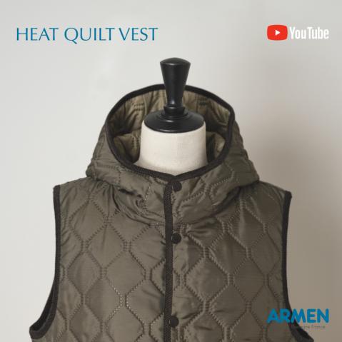 ARMEN"HEAT QUILT VEST"