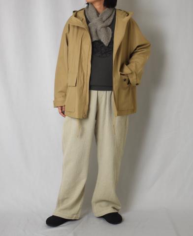 ジャケット・アウター HTS COTTON OVERDYED DOUBLEOVERCOAT HTS 〜HEAVY WEIGHT COTTON TWILL OVERDYE COTTON DOUBLE OVER
