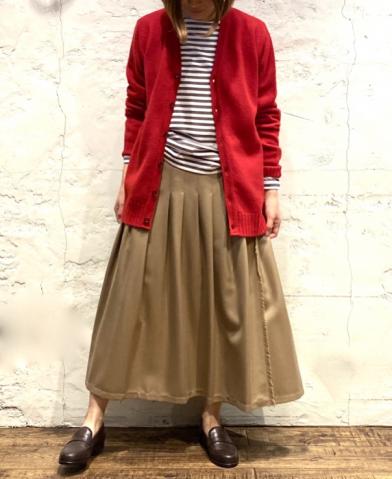 ARMEN 〜KNIT〜 & O'NEIL OF DUBLIN 〜SKIRT〜