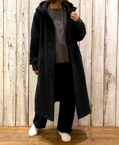 HTS ”WOOL HOODED COAT” ＆ ARMEN "COTTON QUILT JKT"