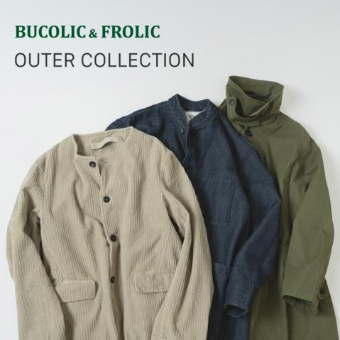 季節が移ろう今の時期にちょうどいいアウター、集めました。by BUCOLIC&FROLIC