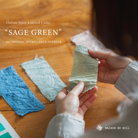 Limited Color "SAGE GREEN"