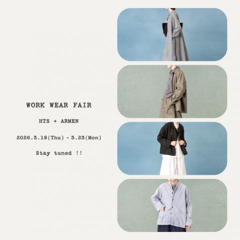 - WORK WEAR FAIR - 開催のお知らせ