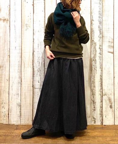 SOIL” WOOL LINEN CHECK”＆Modele Particulier ARMEN "…