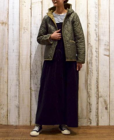 ARMEN 〜PLAIN HEAT QUILT REVERSIBLE HOODED JKT〜