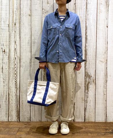 ARMEN　〜5oz CHAMBRAY REGULAR COLLAR SHIRT〜