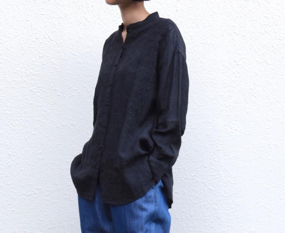 maison de soil ~ WASHED COTTON LINEN EASY PANTS style1