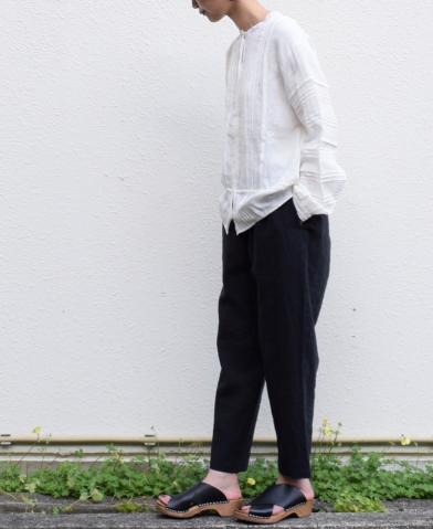 maison de soil ~ LINEN EASY TAPERED PANTS style2 ~