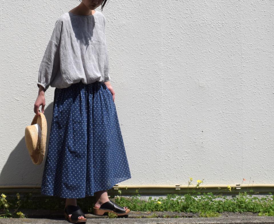 SOIL ~ COTTON VOILE DOT PRINT CULOTTES ~,Narumi Trading