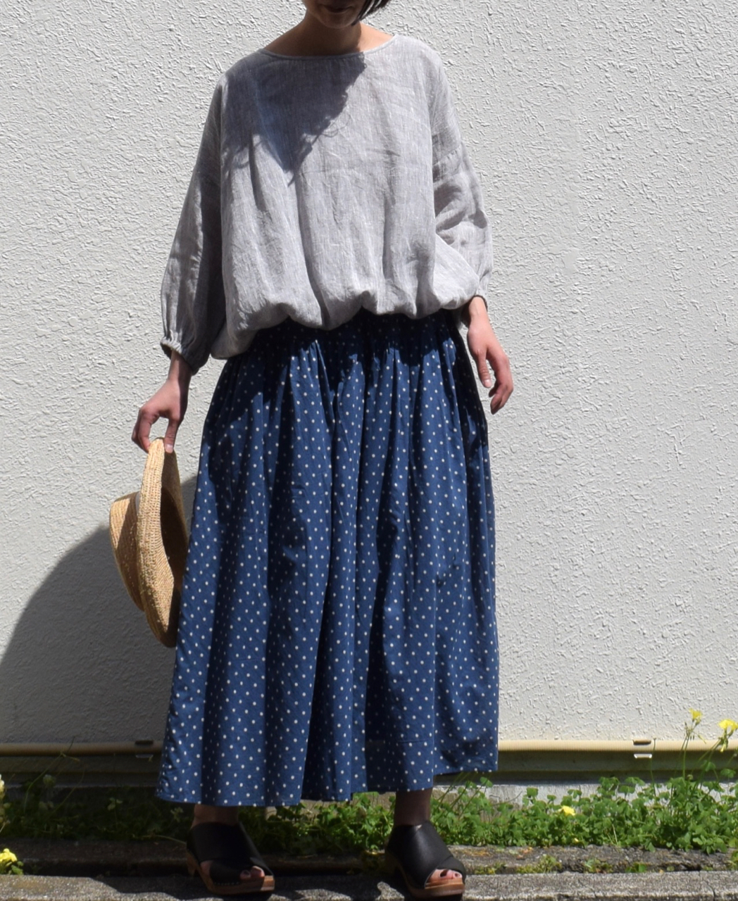 SOIL ~ COTTON VOILE DOT PRINT CULOTTES ~,Narumi Trading