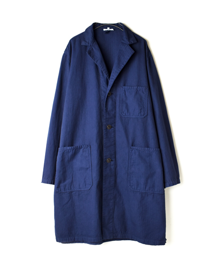 NAM1802CH LIGHT WEIGHT HERRINGBONE SHOP COAT