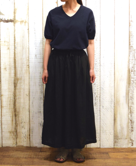 NGW1701 (Tシャツ) COTTON 7.2oz V-NECK S/SL CUFF AND BOTTOM RIB