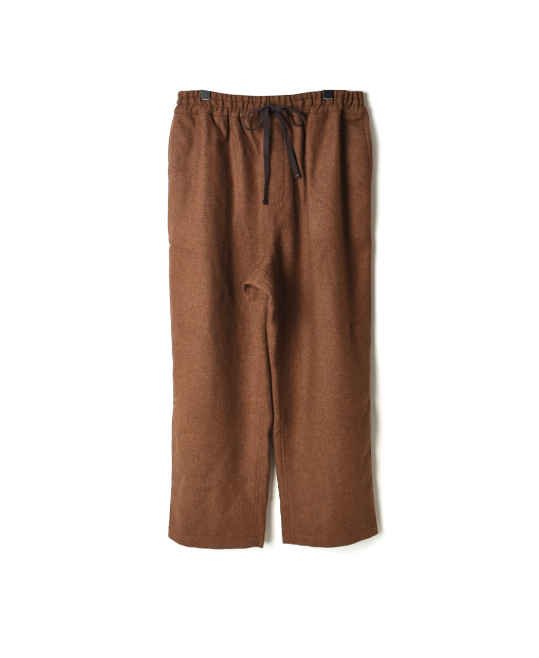 NHT1861WP WOOL PLAIN EASY PANTS