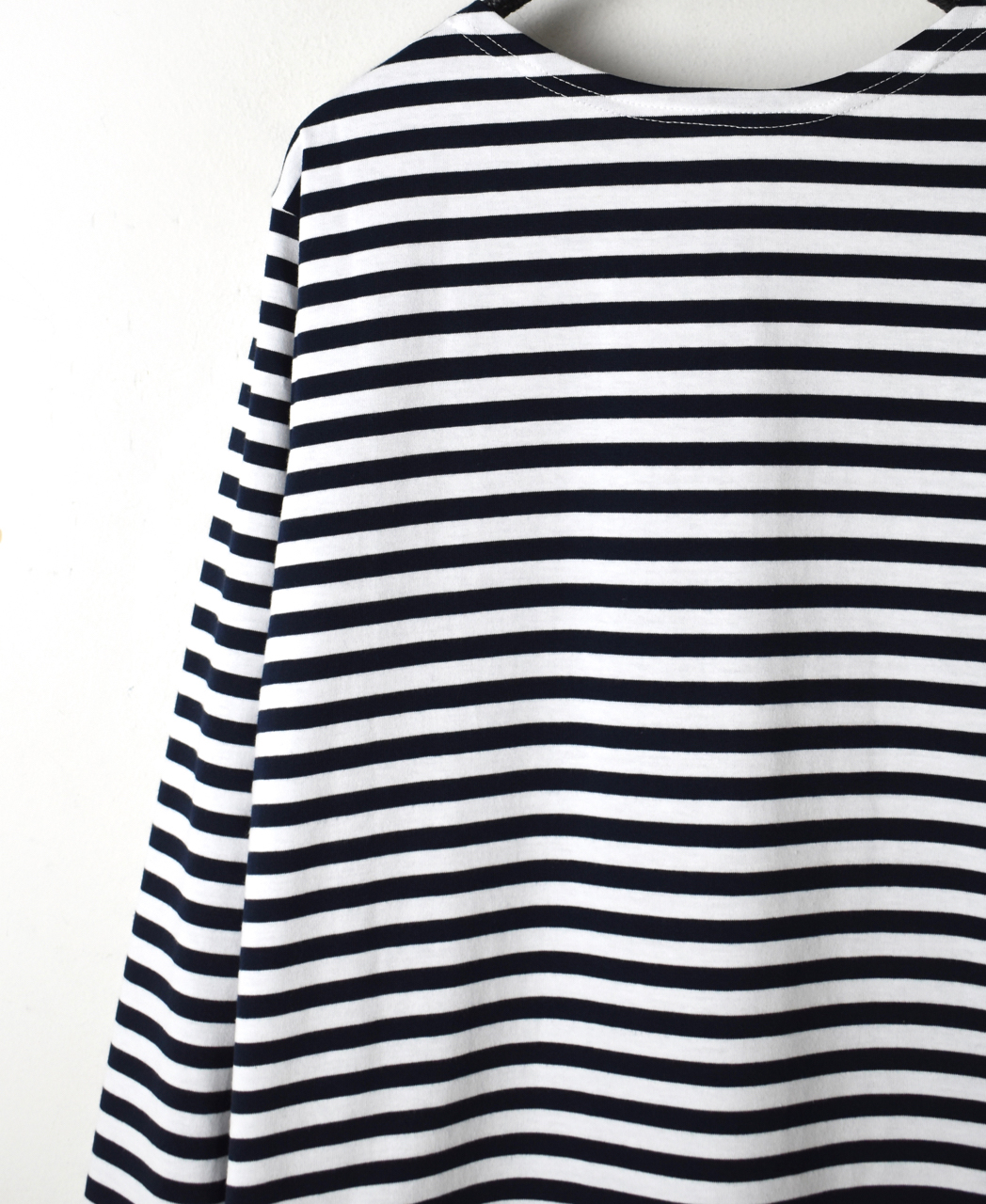 NBL1701N NARROW  STRIPE L/SL BASQUE SHIRT