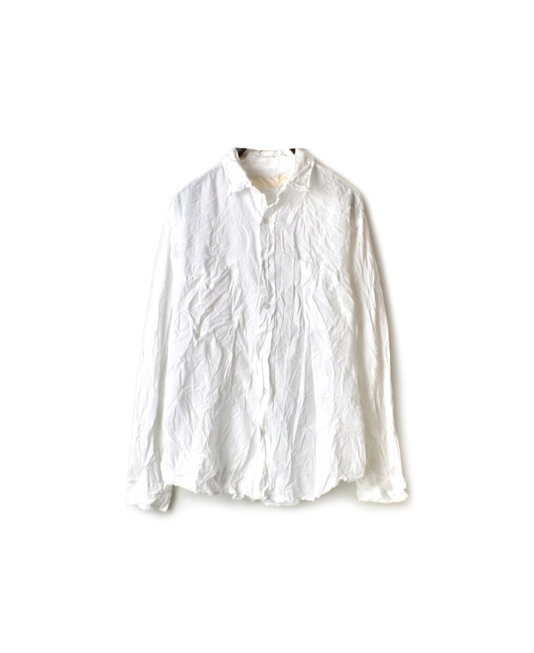 NVL1861CBW 60’S ORGANIC CAMBRIC REGULAR COLLAR L/SL OVERSIZED SHIRT