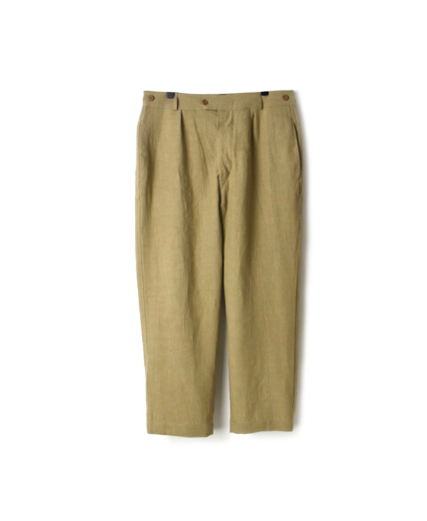 GNMDS1501LP LINEN COMFORTABLE CROPPED PANTS