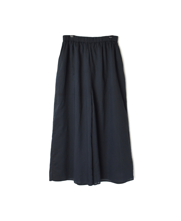 INMDS20135 HAND WOVEN COTTON SILK STRIPE EASY PANTS