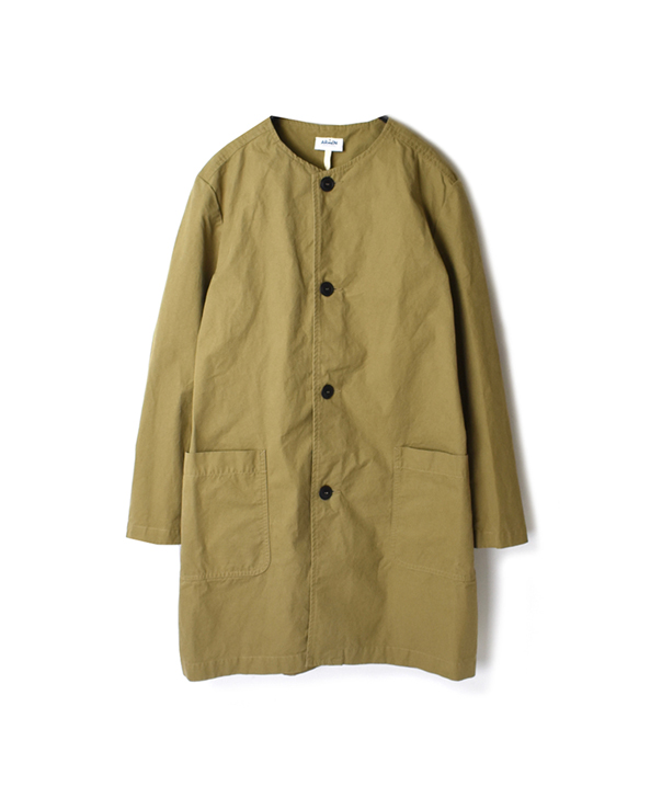 NAM1901CP COTTON AUTHENIC NO COLLAR WORK COAT