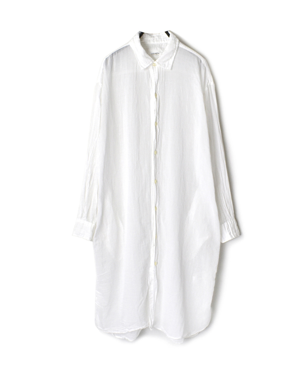 INAM2001GD GAUZE DYE UTILITY REGULAR COLLAR LONG SHIRTS