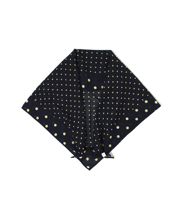 NSL20028 VOILE DOT TRIANGLE SCARF