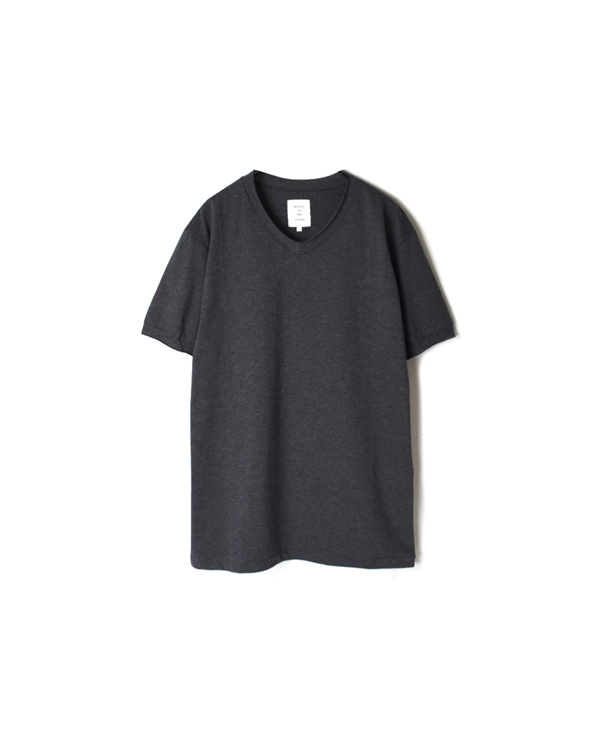 FMDSH1702 (Tシャツ) CUT OFF V-NECK T-SHIRT