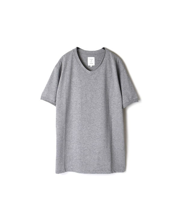 FMDSH1702 CUT OFF V-NECK T-SHIRT