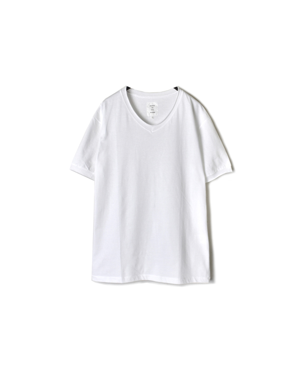 FMDSH1702 CUT OFF V-NECK T-SHIRT