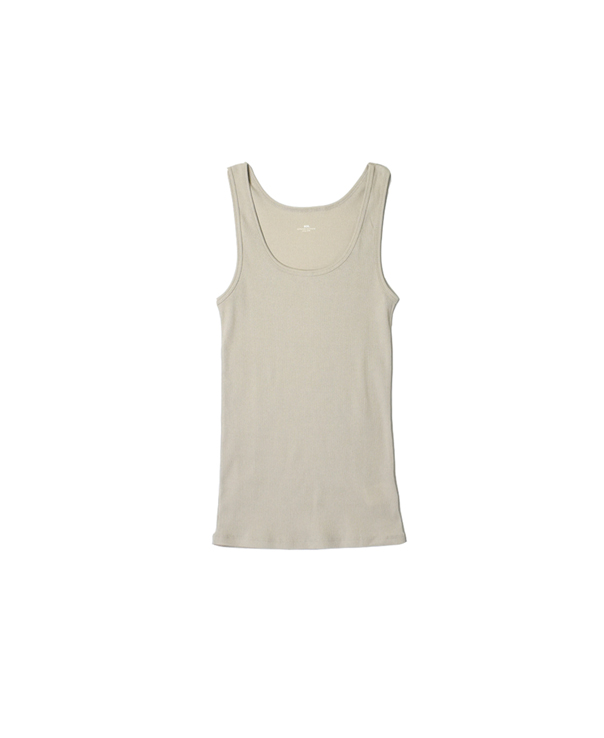 GNSL20061 40/1 TELECO U-NECK TANK TOP