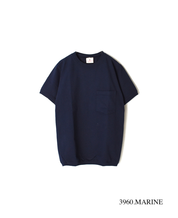 NGT9801P (Tシャツ) CREW NECK S/SL POCKET-T CUFF AND HEM RIB